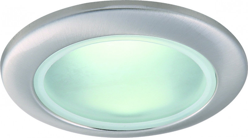 Врезной светильник Arte Lamp Aqua A2024PL-1SS, серебро матовое