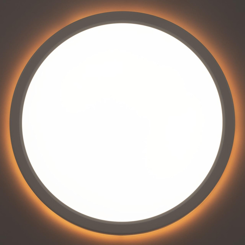 Светильник 30 см, 30W, 3000К-5000К LED+RGB Citilux CL738240EL Бейсик Лайн Белый