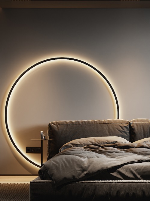 Светильник ElegantLight DZN-11113 ЧЕРНЫЙ D800/H60/1/LED/20W/2800-6500K без ПДУ GUARD-LUX 23-12