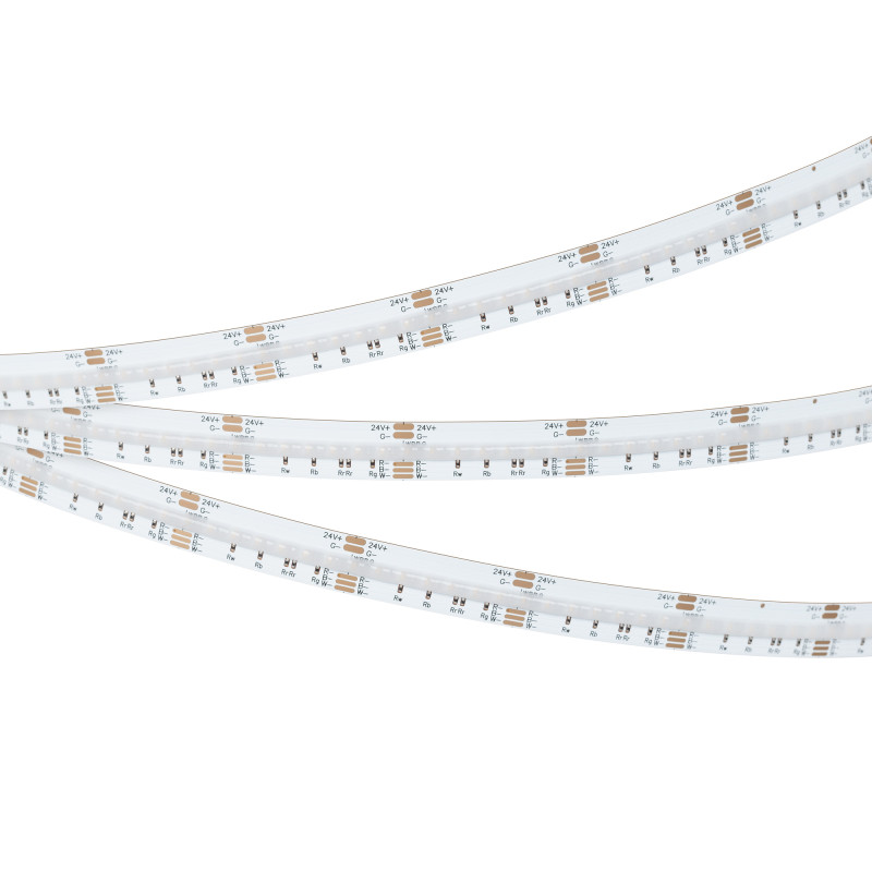 Лента CSP-X840-12mm 24V RGBW-Warm (17.2 W/m, IP20, 5m) (Arlight, 5 лет) 046937. Цена указана за 5 метров. Продается кратно 5 метрам.