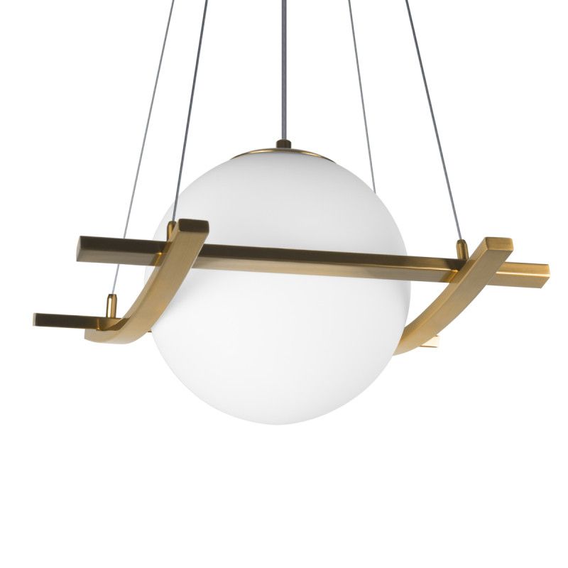 Подвесной светильник 32*32*-22,5 см, 1*E27*40W, LOFT IT Swing 10424/200, бронзовый