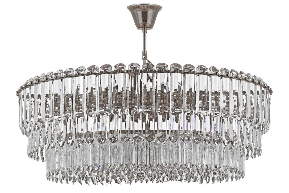 Люстра подвесная *80* см, 20*E14*40W, Dio D`arte Olivetta Olivetta E 1.5.80.100 N, Никель