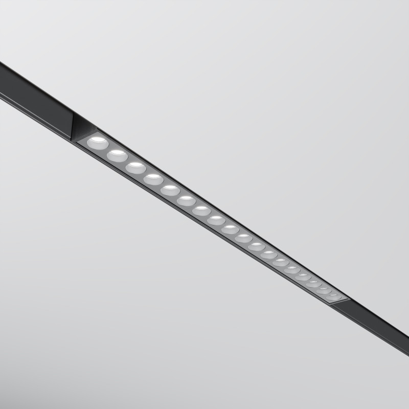 Трековый светильник 33 см, 18W, 3000K Maytoni Technical Points Exility LED TR031-2-18W3K-B черный