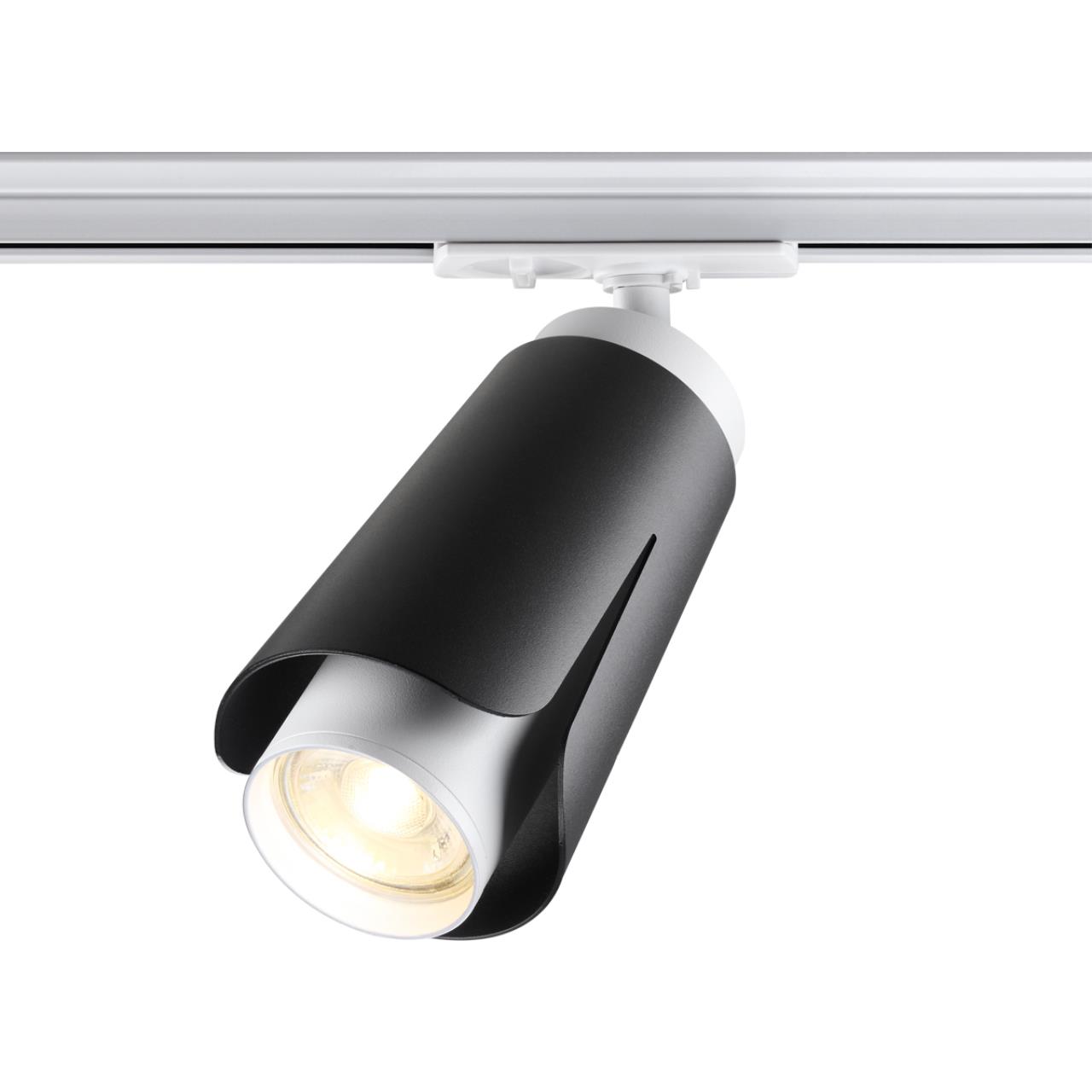 Светильник 8 см, NovoTech PORT 370836, черный-белый