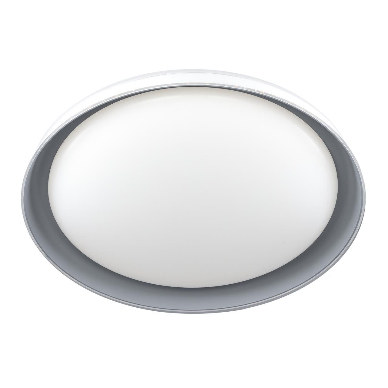 Светильник с пультом 53*7 см, 68W 3000-5500K Citilux CL752451G MEGA Белый+Серый LED