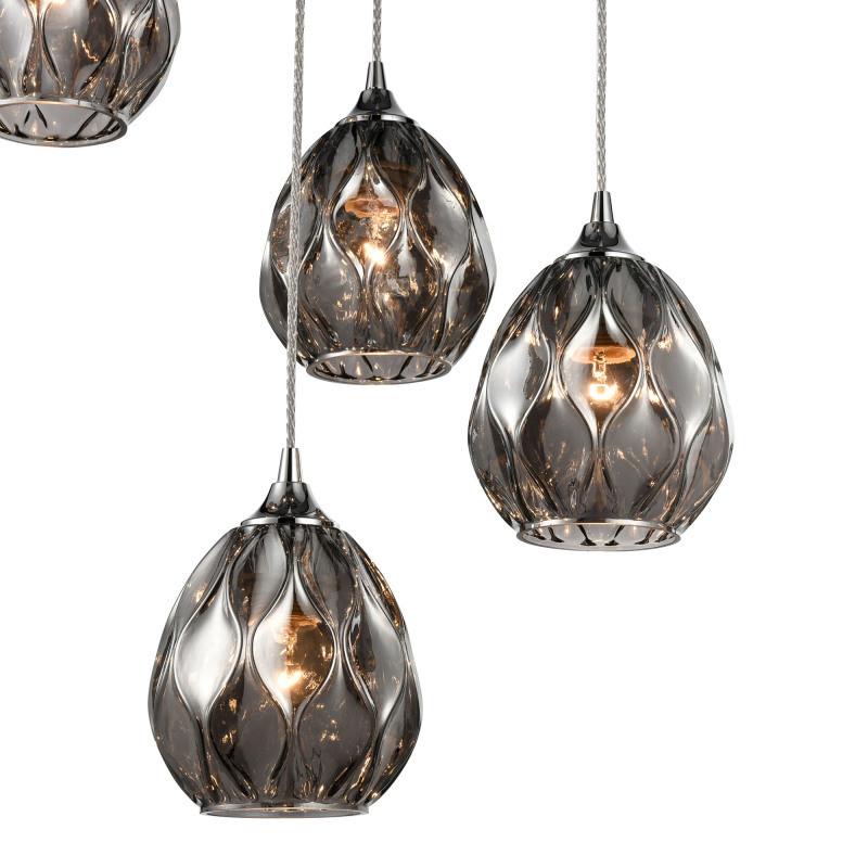 Подвесной светильник  50*145 см, 6*E27 хром Vele Luce Elision VL5593P26