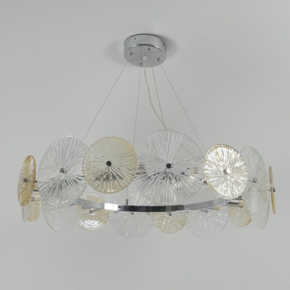 Светильник ElegantLight SPF-8703 CHROME / ХРОМ  D830*200/H1200/16/G9/40W DAISY 25-03 (1)