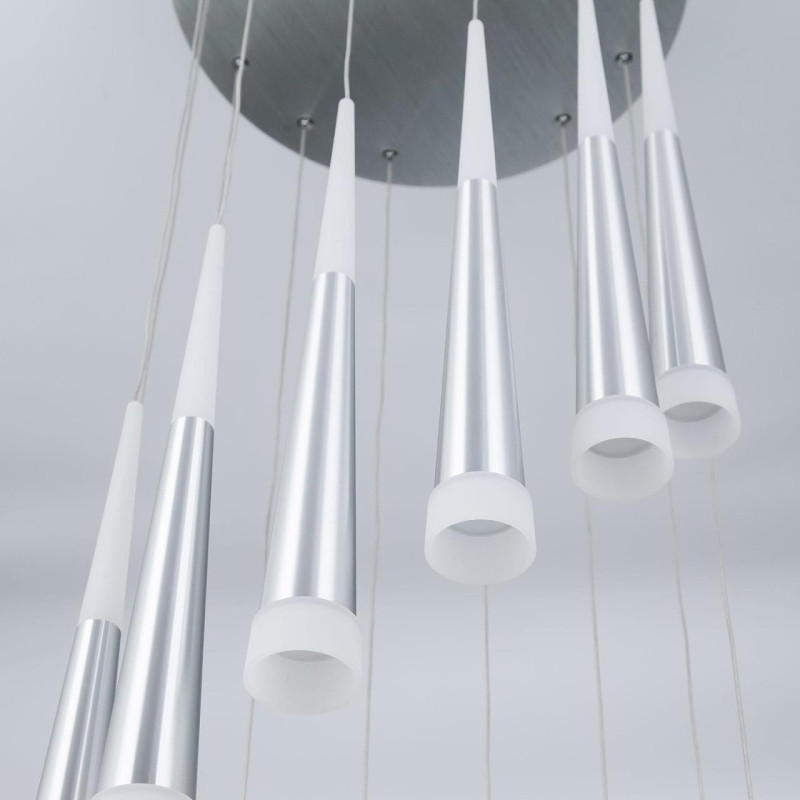Люстра 45*300 см LED*98 W, 3000 К Citilux Вегас Алюминий CL227140