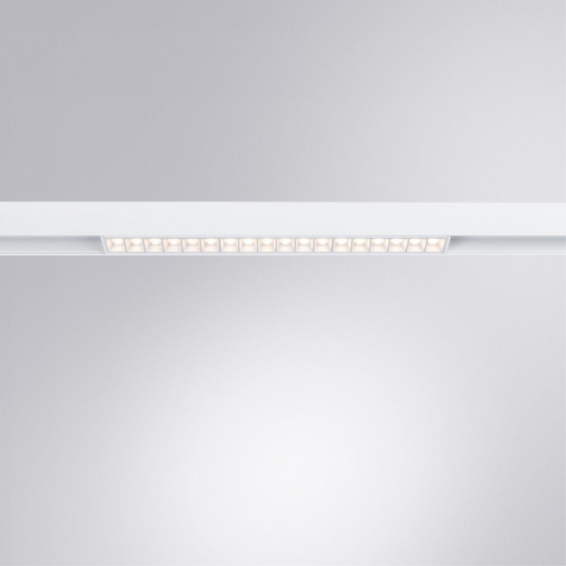 Магнитный трековый светильник 33 см 20W 4000K Arte Lamp LINEA  A4635PL-1WH белый