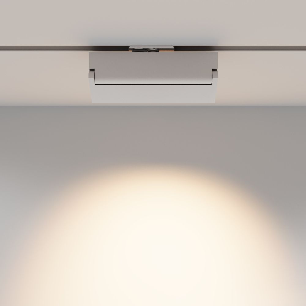 Трековый светильник  TR223-1-12WCCT-W-W 21,9*3,2*-10,7 см, *LED*12W, K, Maytoni technical UNITY TR223-1-12WCCT-W-W, Белый