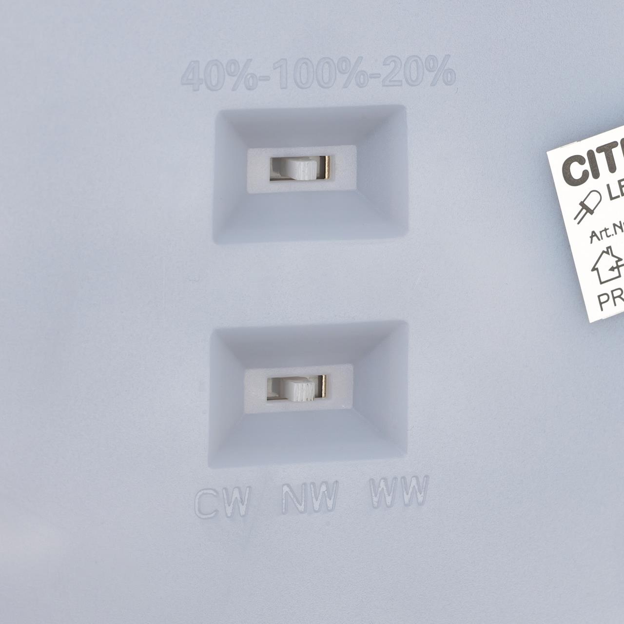 Светильник с подсветкой 60 см, 62W, 3000-5500K, Citilux NORMA CL748601 LED, черный