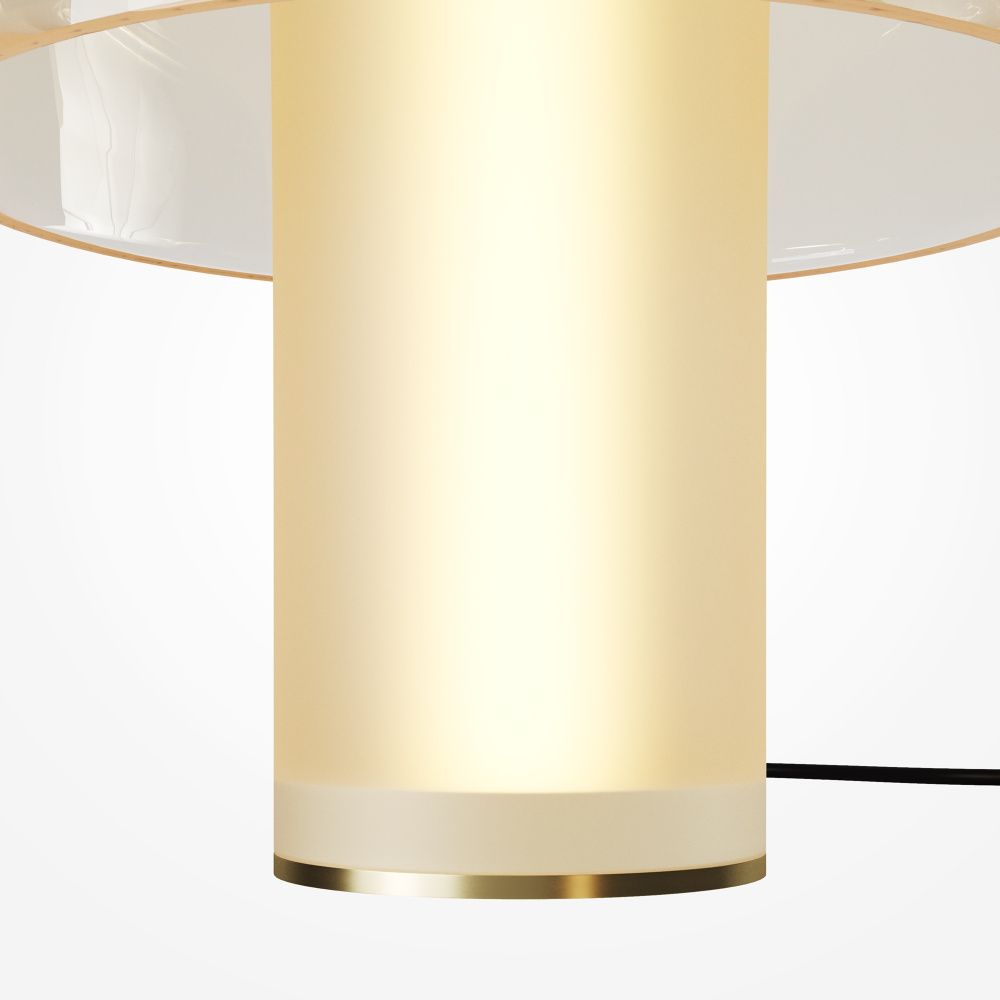 Настольная лампа *22*-31 см, *LED*9W, 3000K, Maytoni Vetro MOD485TL-L9AM3K, Латунь
