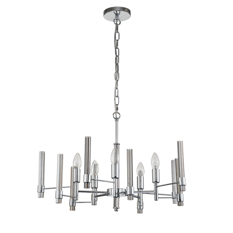 Подвесная люстра 68 см, Indigo Favara V000457, хром, 11040/5P Chrome