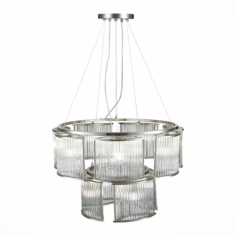 Люстра подвесная 70 см, ST LUCE VELLETRI SL1627.103.11 Хром