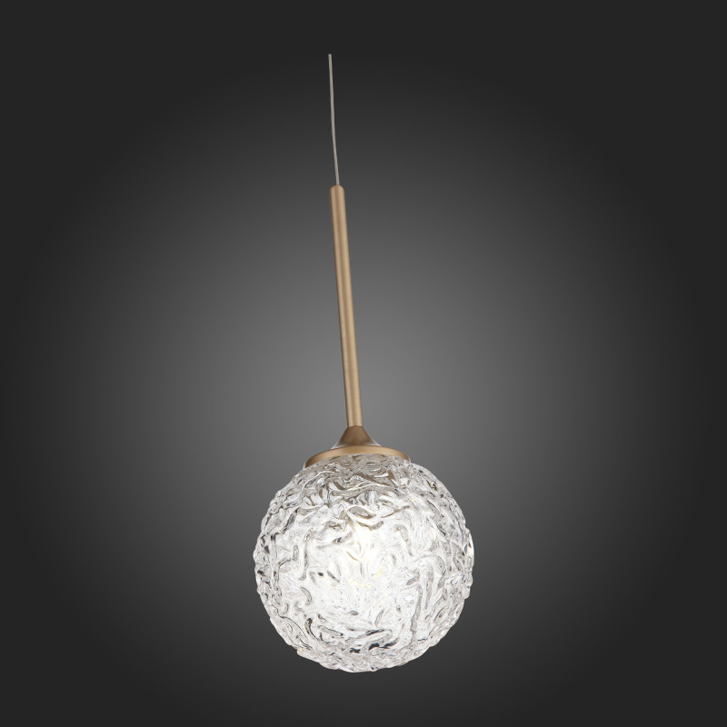 Подвес 15 см, 5W, 4000K ST LUCE ARCOBALINO SL1152.203.01 Золотистый