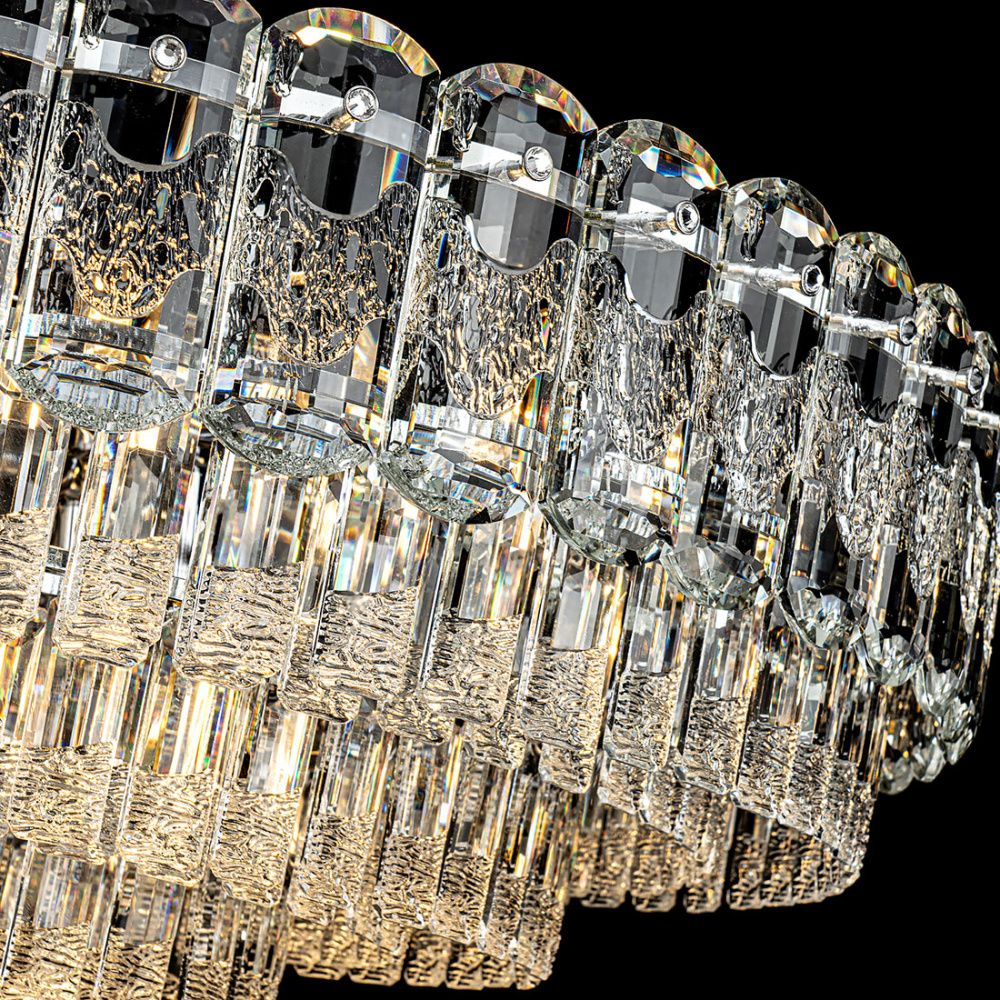 Люстра 80 см, 15*Е14*40W, Modelux  ML.7092.800 CR, Хром