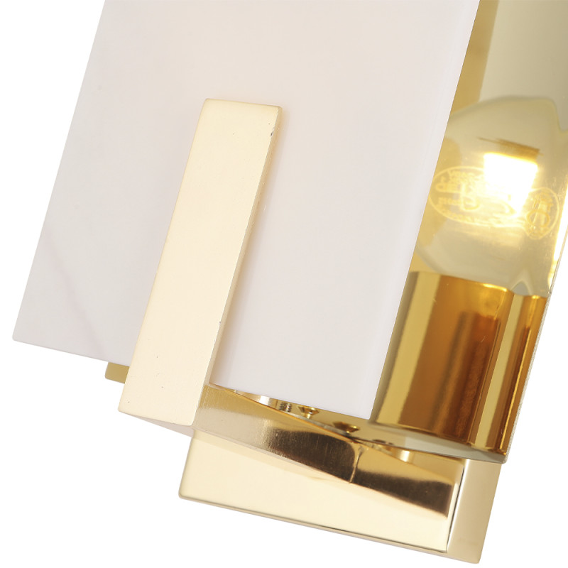 Бра 33 см, Crystal Lux DELUXE AP1, золото