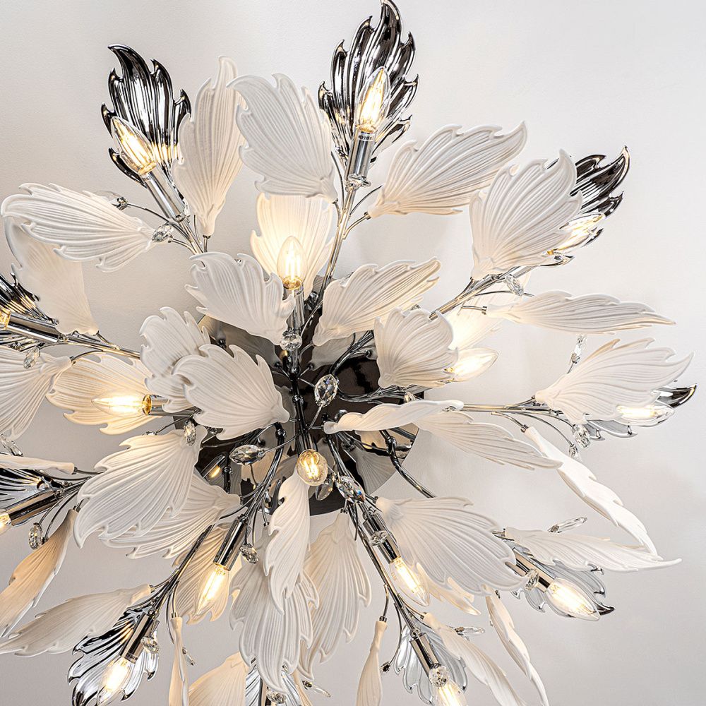 Люстра 100*40 см, 16*Е14*40W, Modelux  ML.6869.1000 CR, Хром