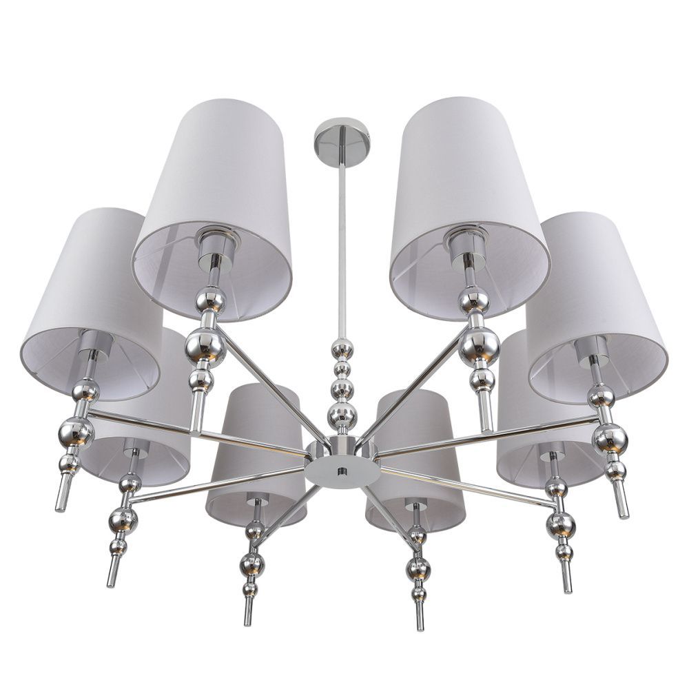 Люстра на штанге 100 см, Lumion Moderni Ilaria 8437/8, хром