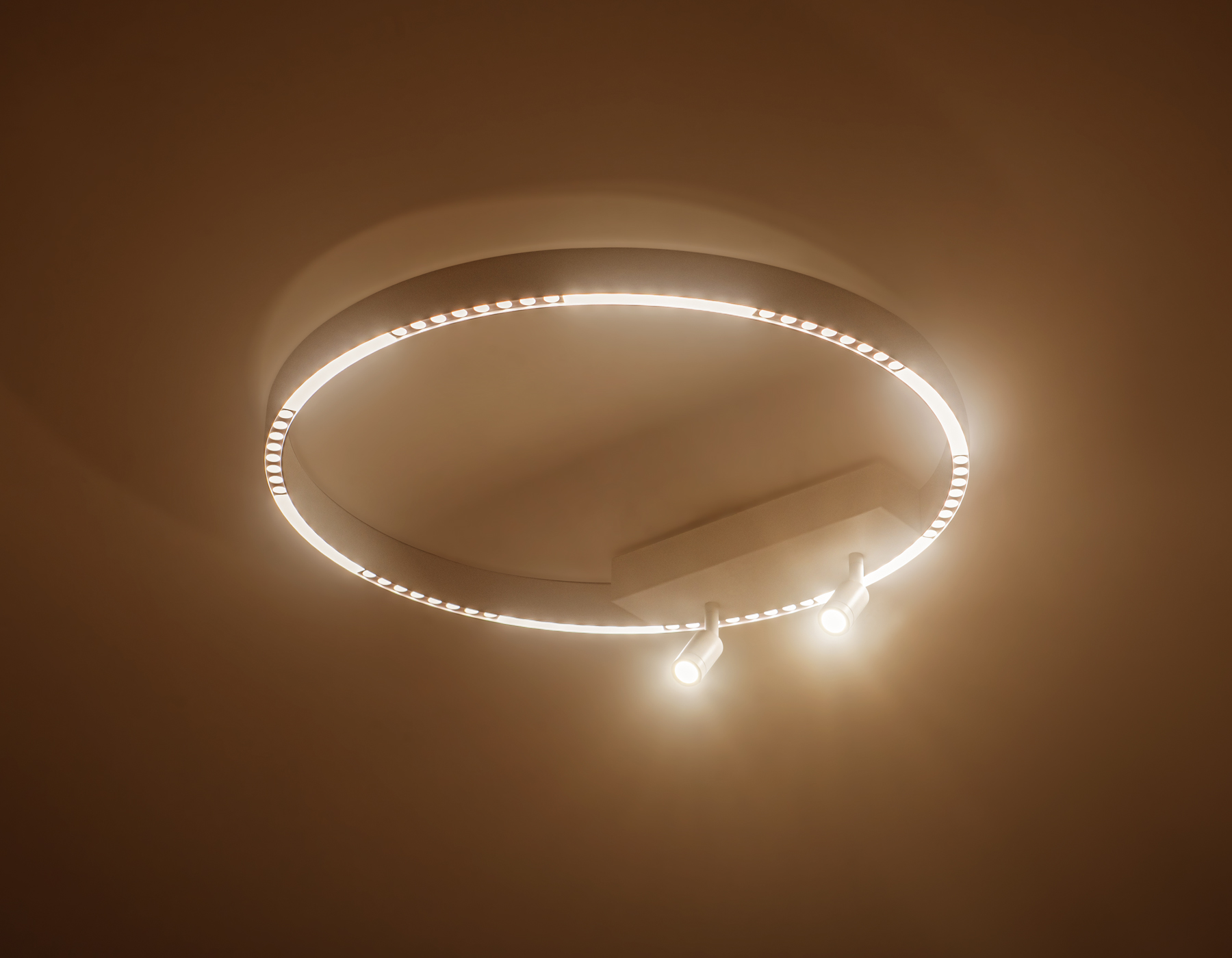 Светильник 60*9,5 см, LED 40W, 3000К, белый Ambrella Comfort LineTech FL5807