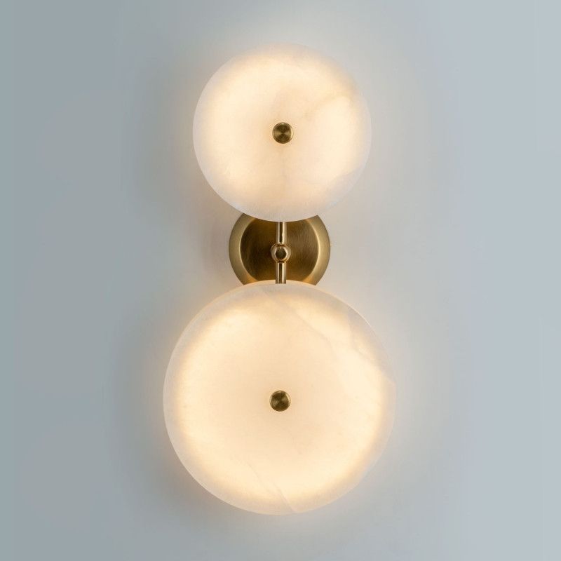 Настенный светильник 9,5x40,5см, LED, 6Вт, , Modelux MS.175.02 BS Латунь