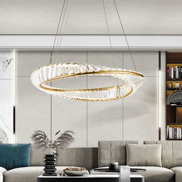 Светильник подвесной светодиодный ElegantLight DZN-8186 БРОНЗА  D600/H1200/1/LED/35W/4000K DOMO 24-07