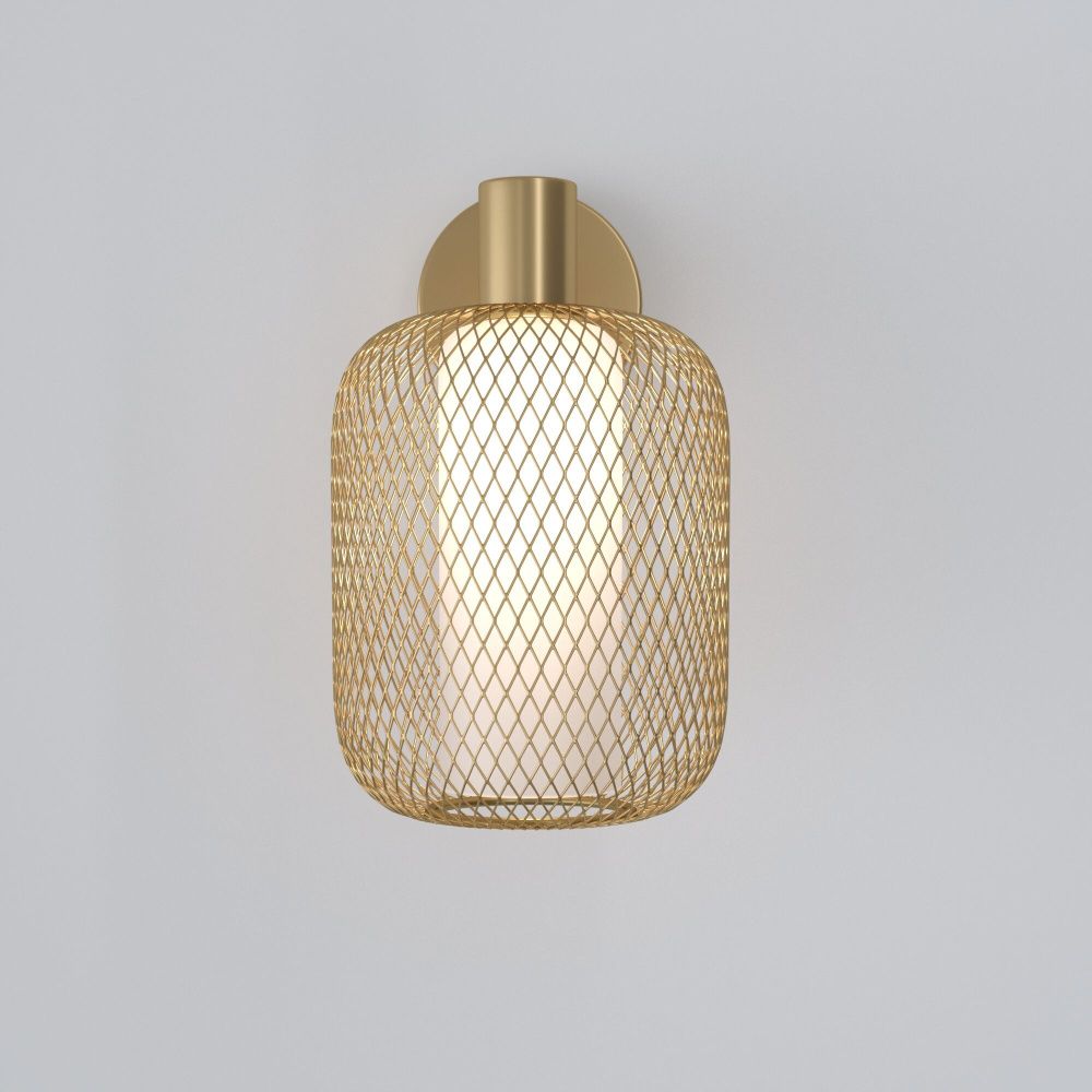 Бра 15*15*25,5 см, 1*E14*60W, Eurosvet Voile 30192/1, золото, a069158