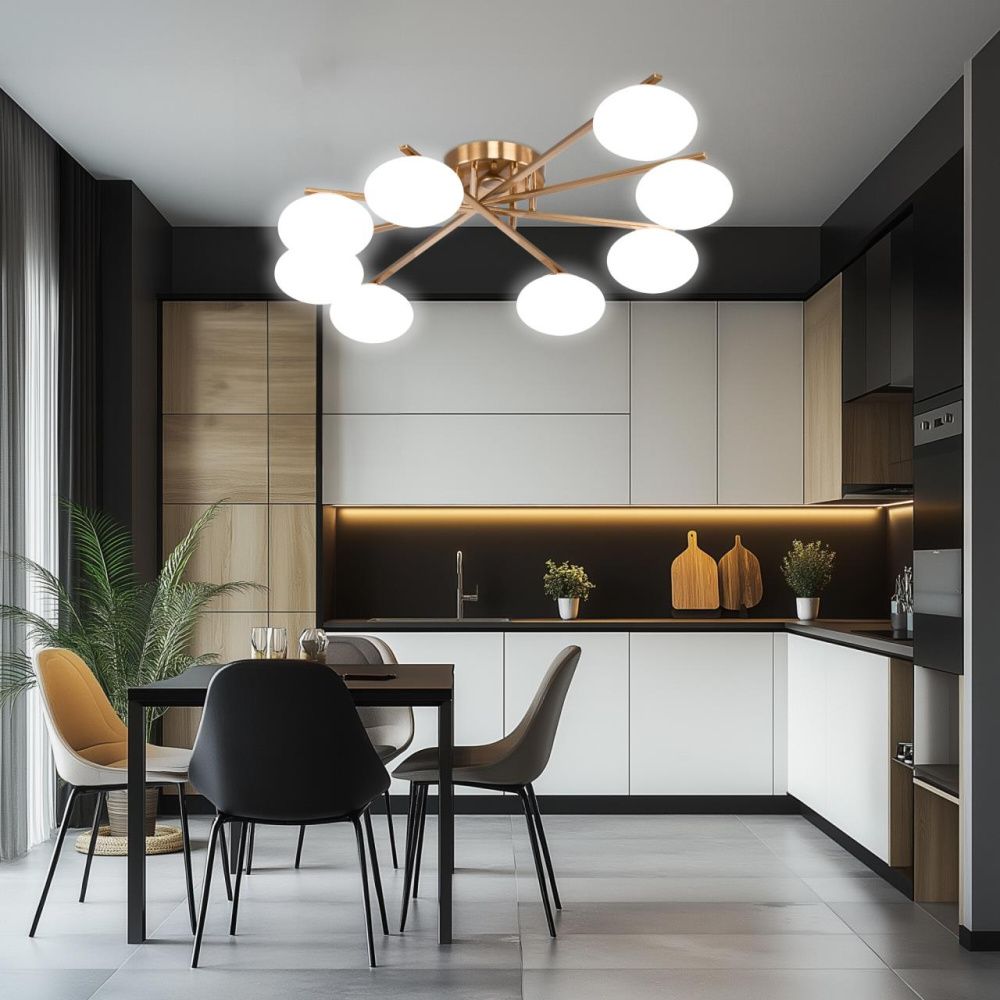 Светильник 110 см, 96W, 3000-5500K, Citilux ATMAN SMART CL226A183 LED RGB, бронза