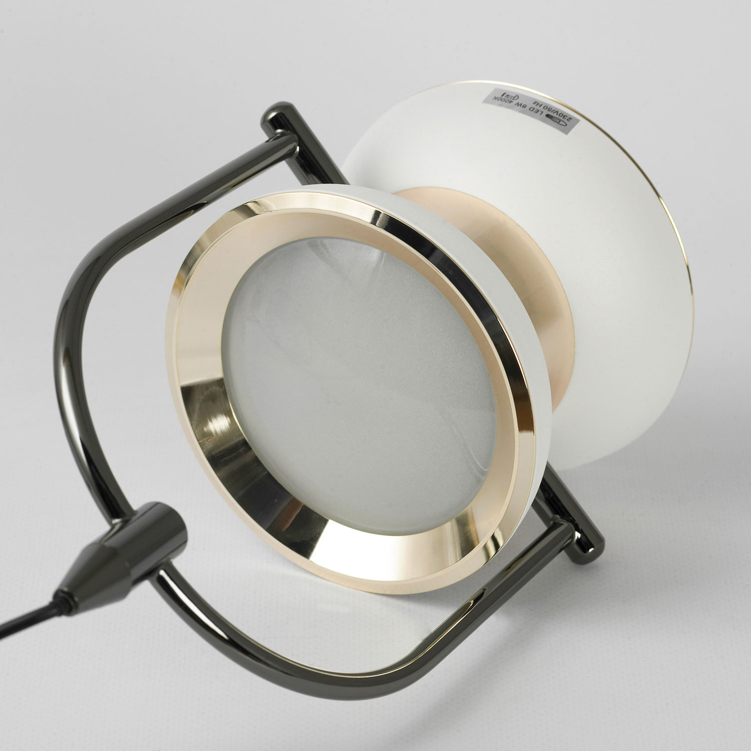 Подвесной светильник 12*150 см, 1*LED*6W 4000K белый Lussole Calhoun LSP-7137