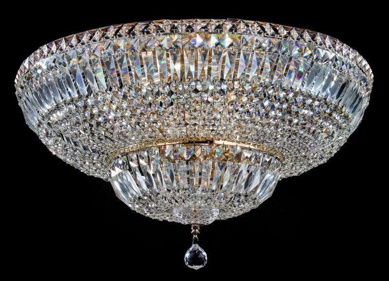 Люстра диаметр 61 см Maytoni DIA100-CL-16-G Золото