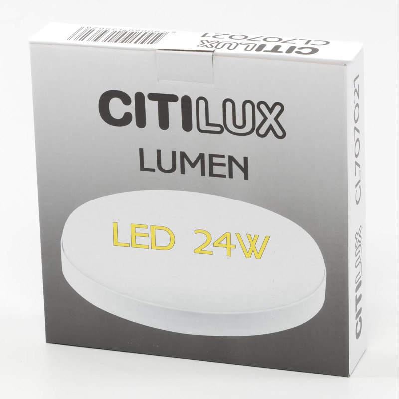 Светильник 22*4 см LED*24 W, 4000 К Citilux Люмен CL707021