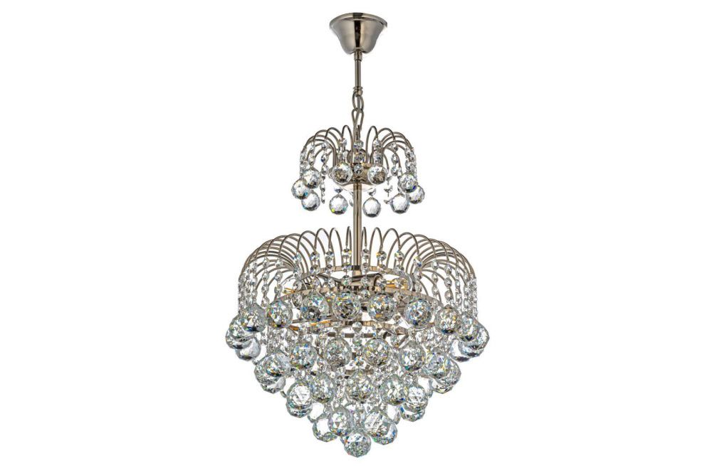 Люстра *40*50 см, 4*E14*40W, Arti Lampadari Bellagio Bellagio E 1.5.40.100 N, Матовый никель