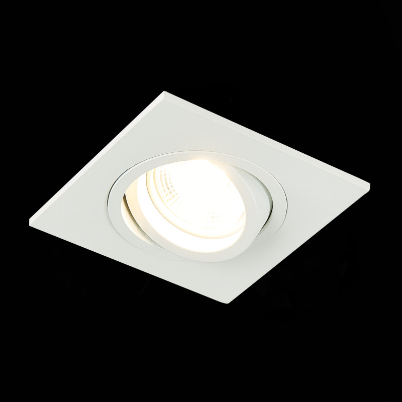 Встраиваемый светильник 9/8 см, GU10, IP20 ST LUCE ST251.508.01 Белый