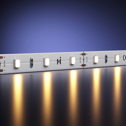 Светодиодная лента Ultra 12В 2835 4,8Вт/м 2700К 5м IP20 201001 Maytoni  Led Strip, цена за метр, отгружается по  5 м