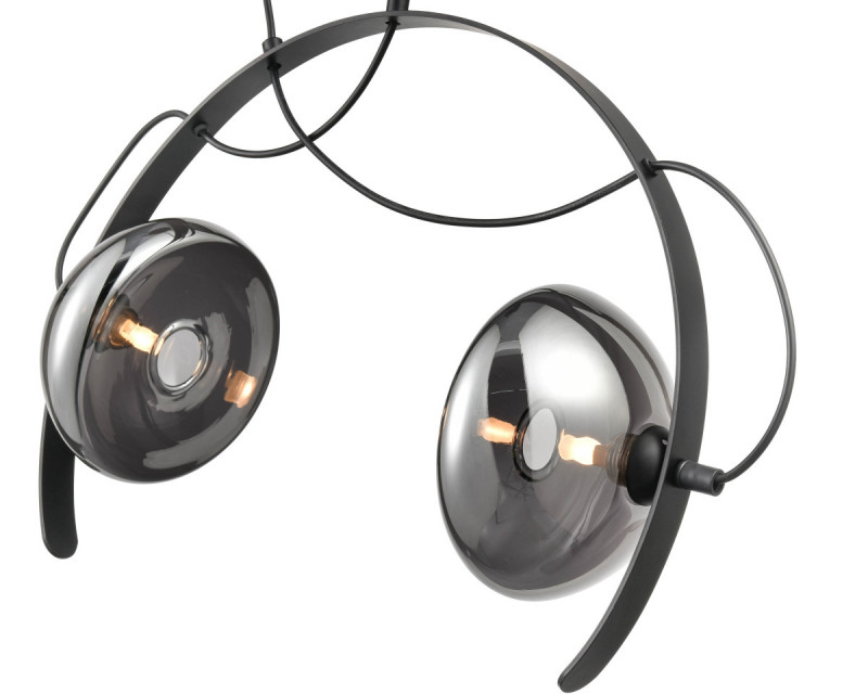 Подвесной светильник 19*40*162 см, 2*G9 черный Vele Luce Musicista VL5462P12