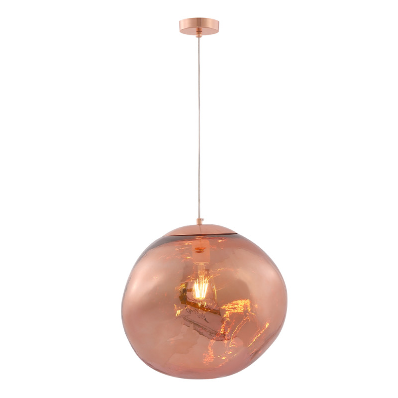 Светильник подвесной Crystal Lux MALAGA SP1 D360 COOPER Медь