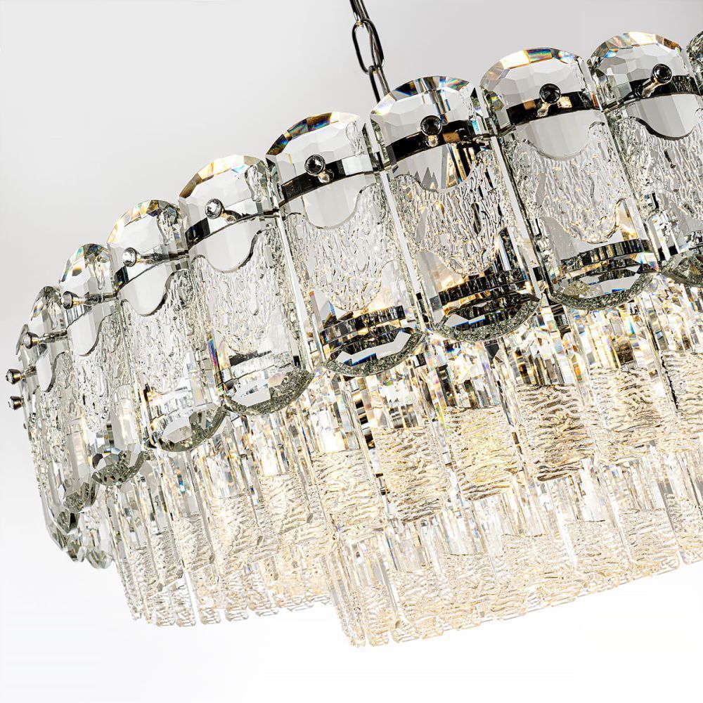 Люстра 60 см, 13*Е14*40W, Modelux  ML.7092.600 CR, Хром