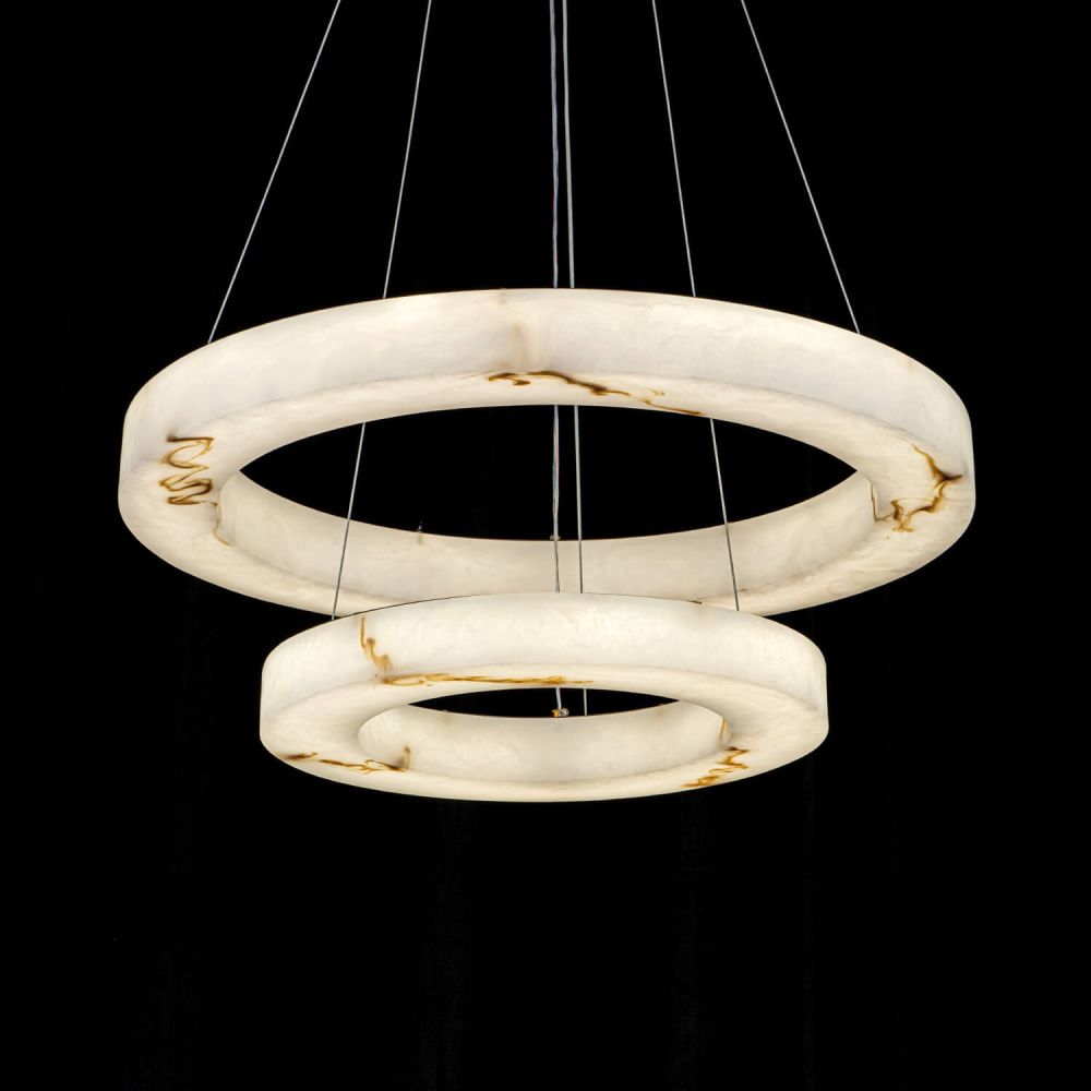 Подвесной светильник *60/40*6/5-180 см, *LED*58W, 3000-6000K, MODELIGHT  MDL.8484.600.400PL BS, Латунь