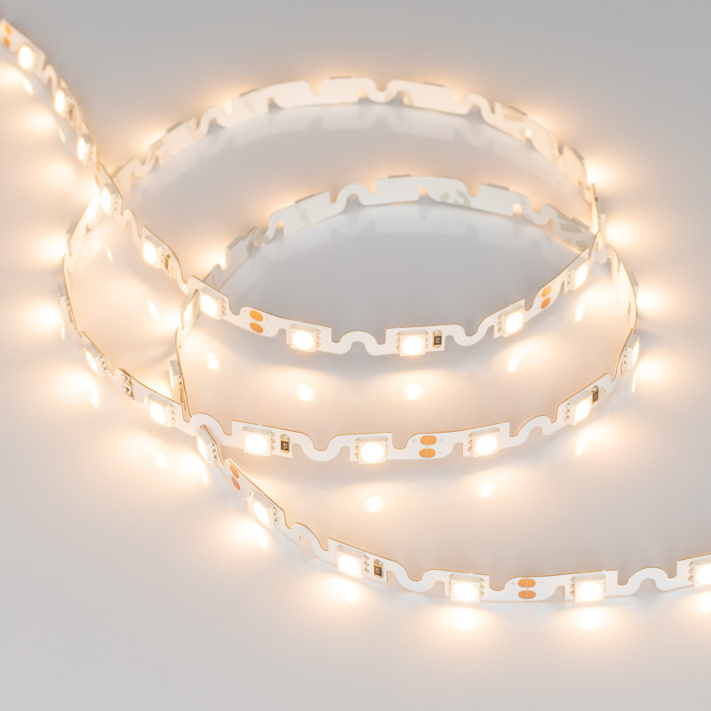 Лента RZ 2-5000 12V Warm2700 2x (5060, 240 LED, Wave) (Arlight, 11.5 Вт/м, IP20) 018210. Цена указана за 5 метров. Продается кратно 5 метрам.