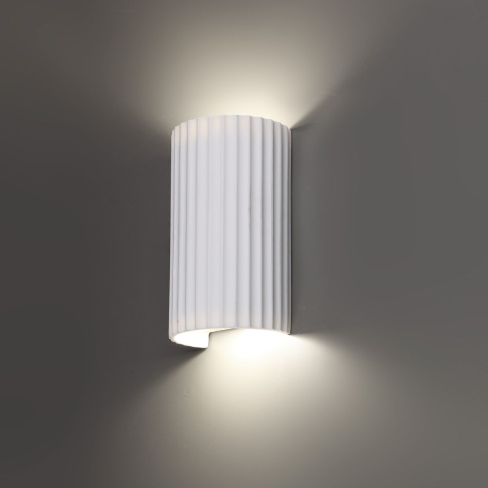 Светильник 19 см, Novotech 371016, белый гипс