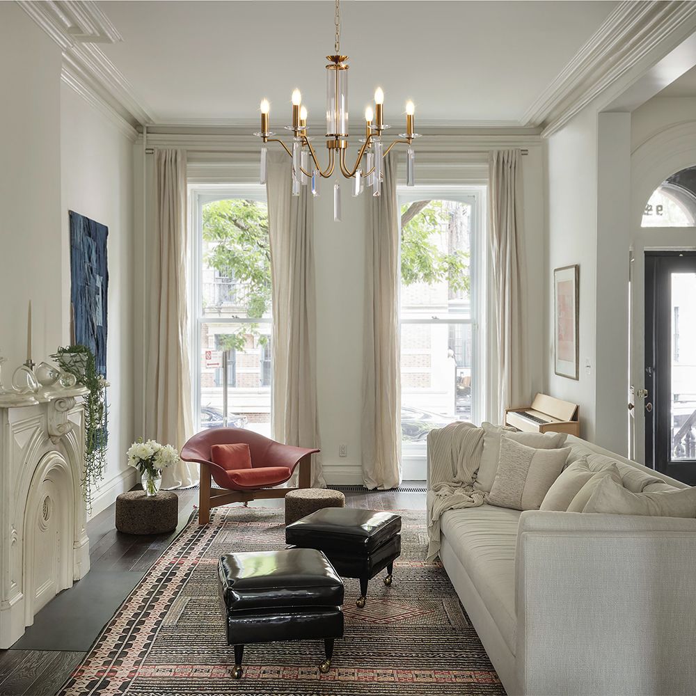 Подвесной светильник 81-168 см, 6*E14*40W Freya Harvest FR2041PL-06N, Никель