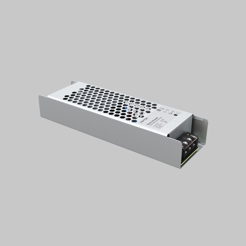 Блок питания 24V, 100W к светодиодной ленте Led Strip 821002 16*4,8*-2,8 см, Maytoni 821002, Серый