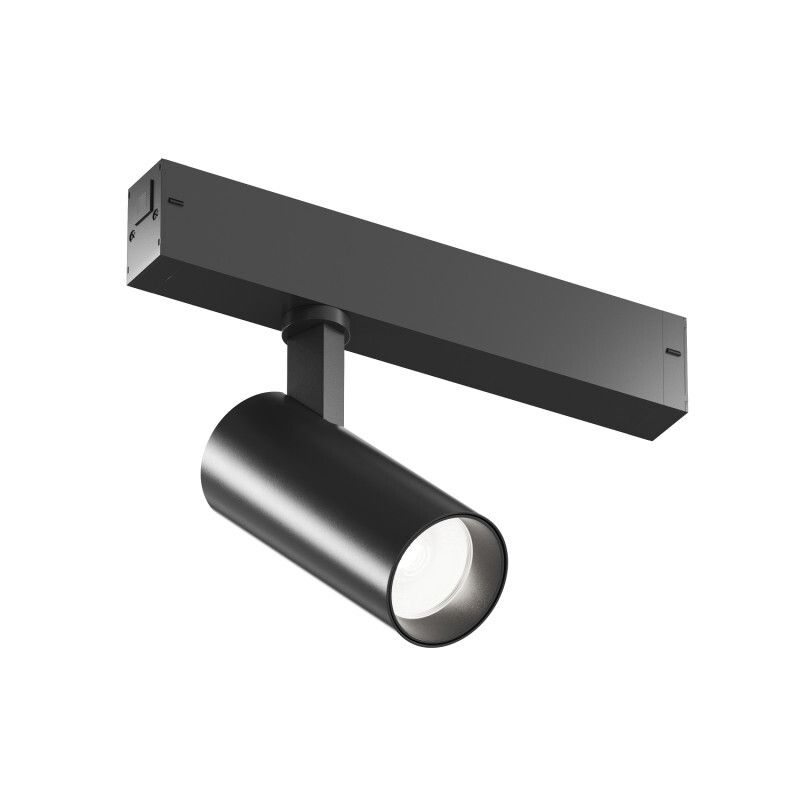 Трековый однофазный светильник 5 см, 10W, 4000K, Denkirs Simple Spot DK8210-BK, черный