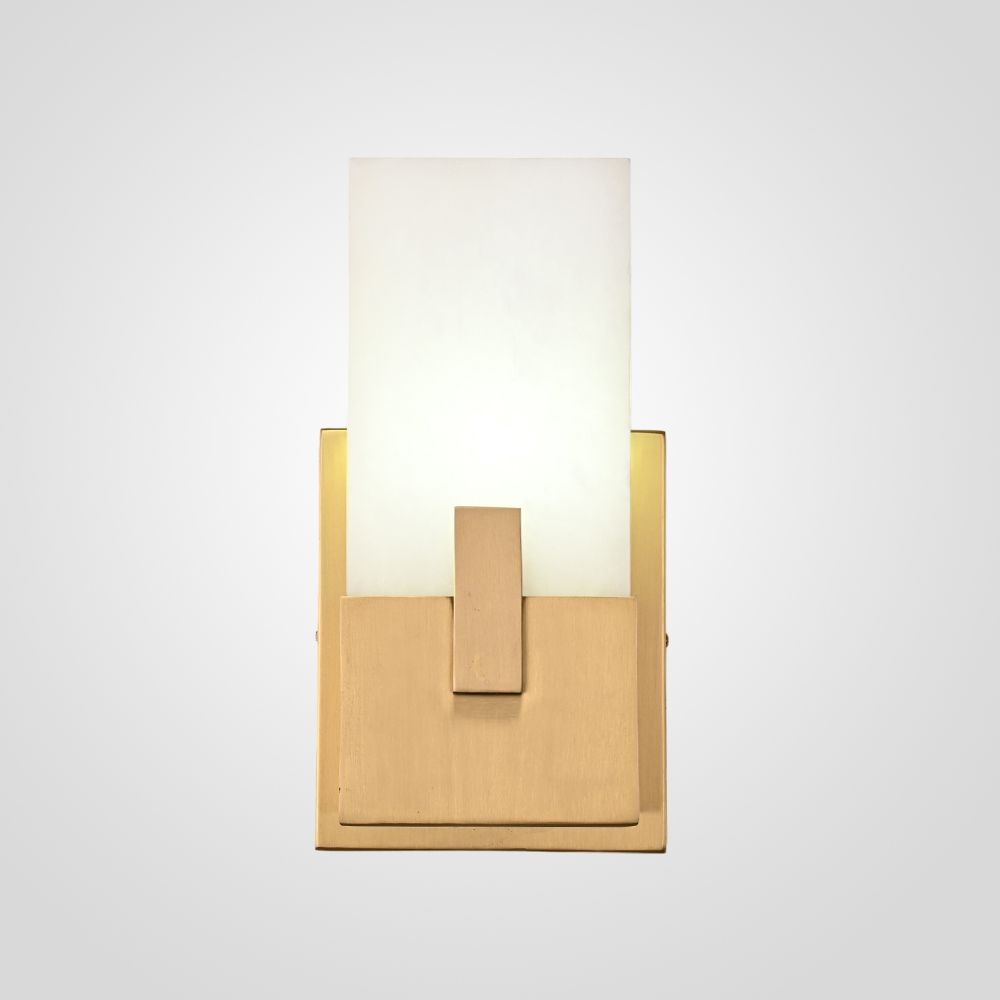 Бра Covet Short Clip Bath Sconce 18*12*35 см, 1*E27*60W, ImperiumLoft 44.297, Латунь