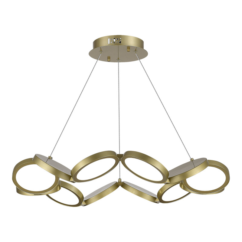 Подвесной светильник 81*120 см, LED*60W, 4000К ST-Luce SL6508.203.01 золото матове