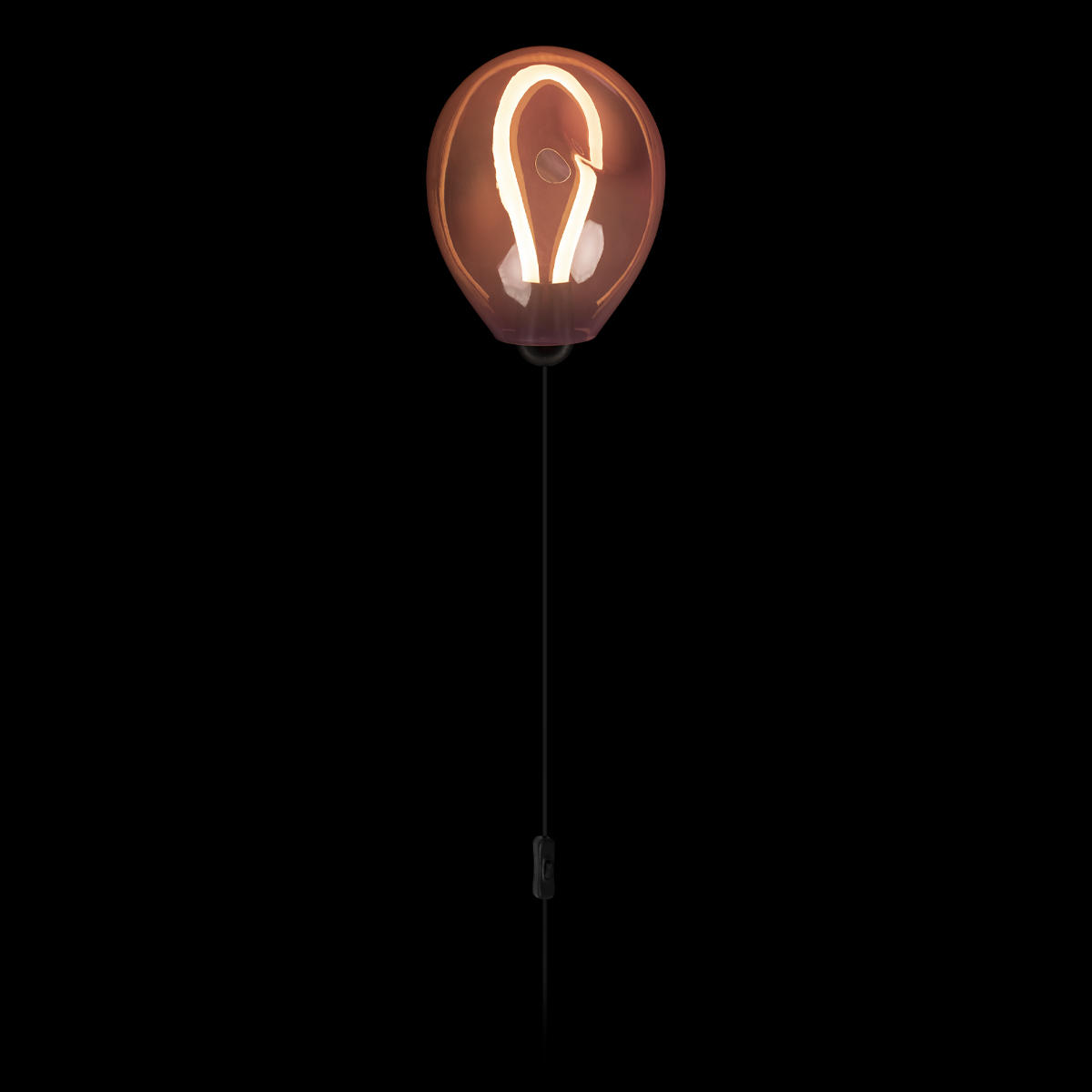 Настенный светильник 23*30 см, 1*LED*7W 3000K LOFT IT Joy 10291 Pink черный