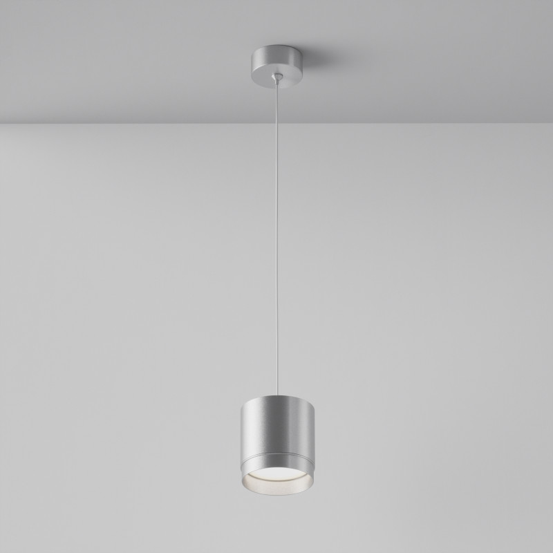 Подвесной светильник 8,2*11*108,5 см, 1 GX53*15W Polar P088PL-GX53-S Maytoni Pendant, Серебро