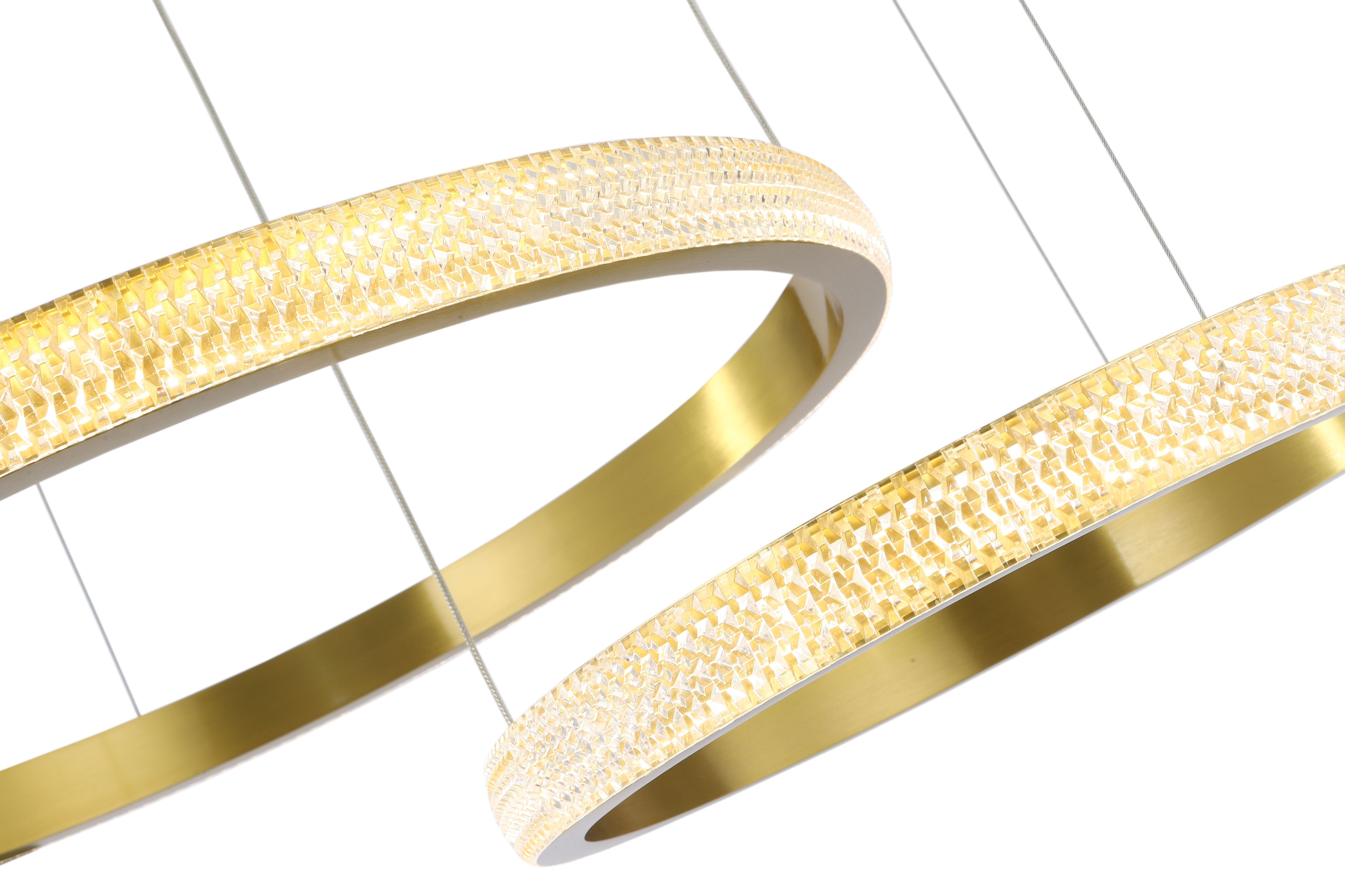 Светильник подвесной 40/60/80 см, LED 63W 3000/4000/6000K бронза Zortes Lidia1 ZRS.30111.63