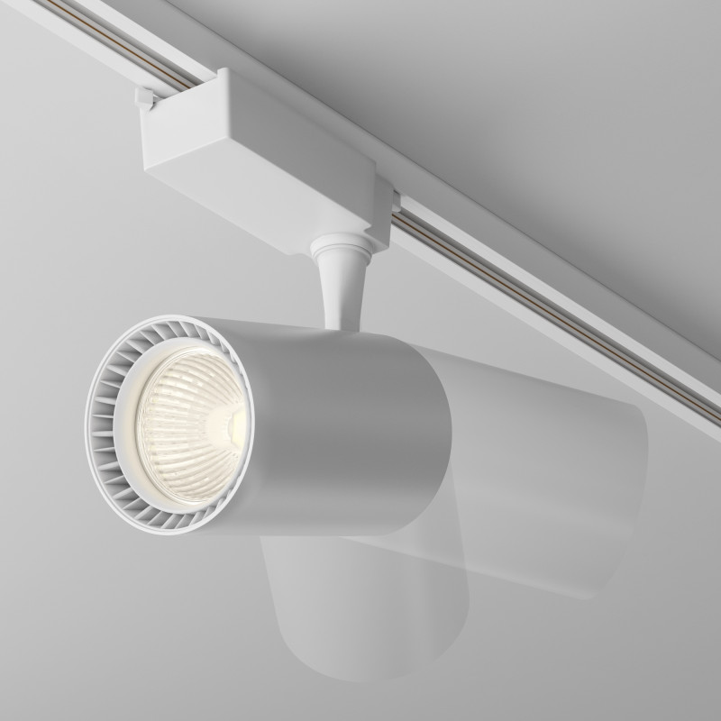 Светильник 9 см, 15W, 3000K, Maytoni Technical TR003-1-15W3K-M-W, белый