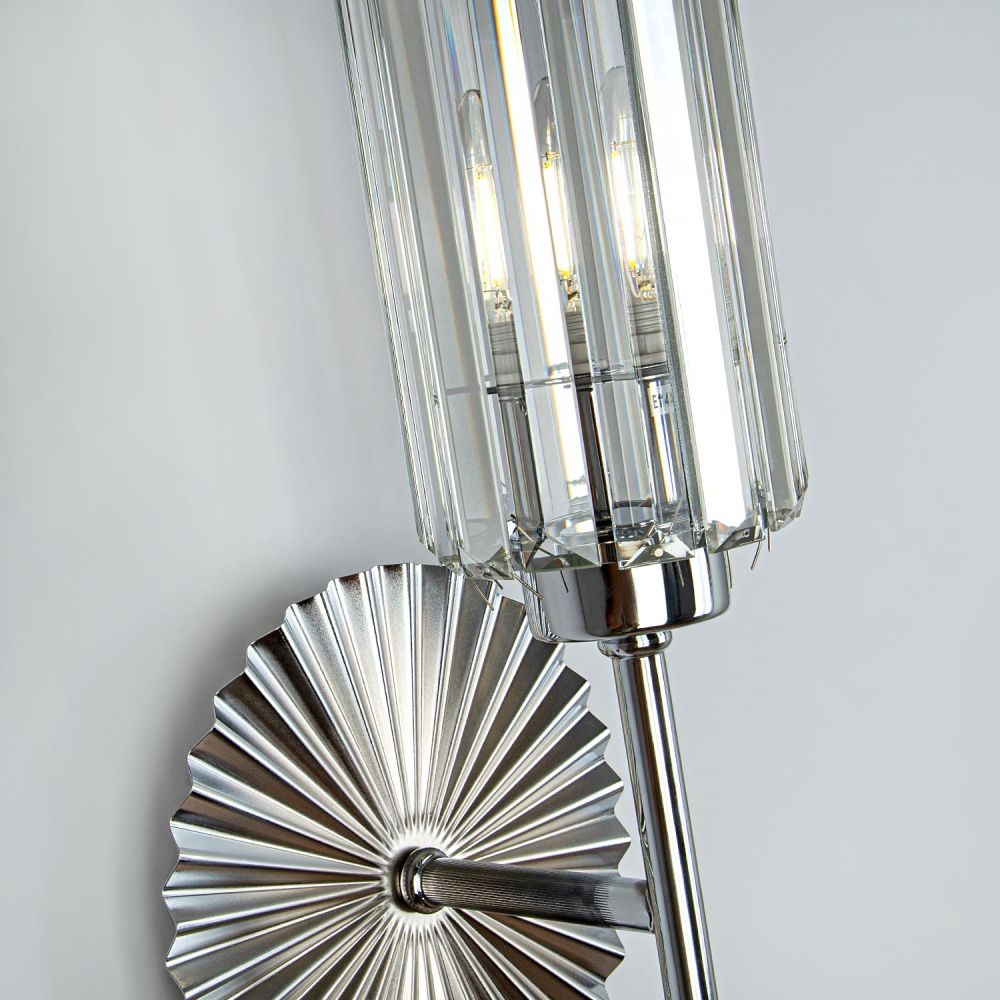 Бра 21*20*50 см, Е14 1x40W, Хром MODELUX ML.532.02 CR